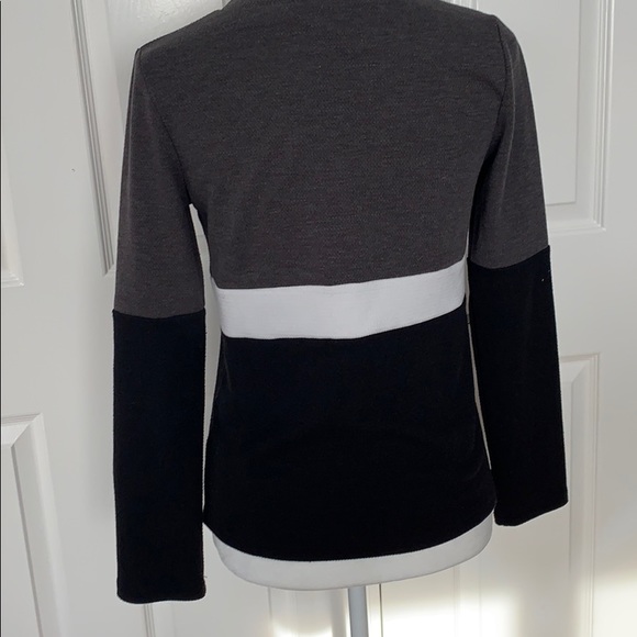 LUMIERE Color Block Sweater sz S - Picture 4 of 7